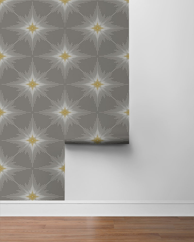 ET11418 North Star geometric wallpaper roll from Seabrook Designs