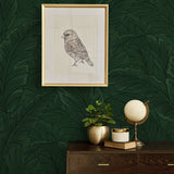 ET13004 leaf wallpaper decor from Seabrook Designs