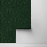 ET13004 leaf wallpaper roll from Seabrook Designs