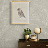 ET13005 leaf wallpaper decor from Seabrook Designs