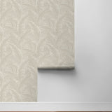 ET13005 leaf wallpaper roll from Seabrook Designs