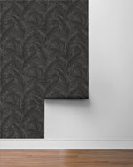 ET13008 leaf wallpaper roll from Seabrook Designs