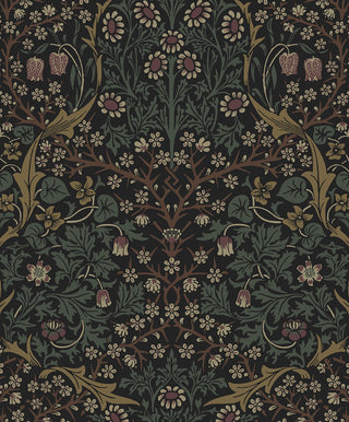 ET13216 William Morris blackthorn vintage unpasted wallpaper at Say Decor