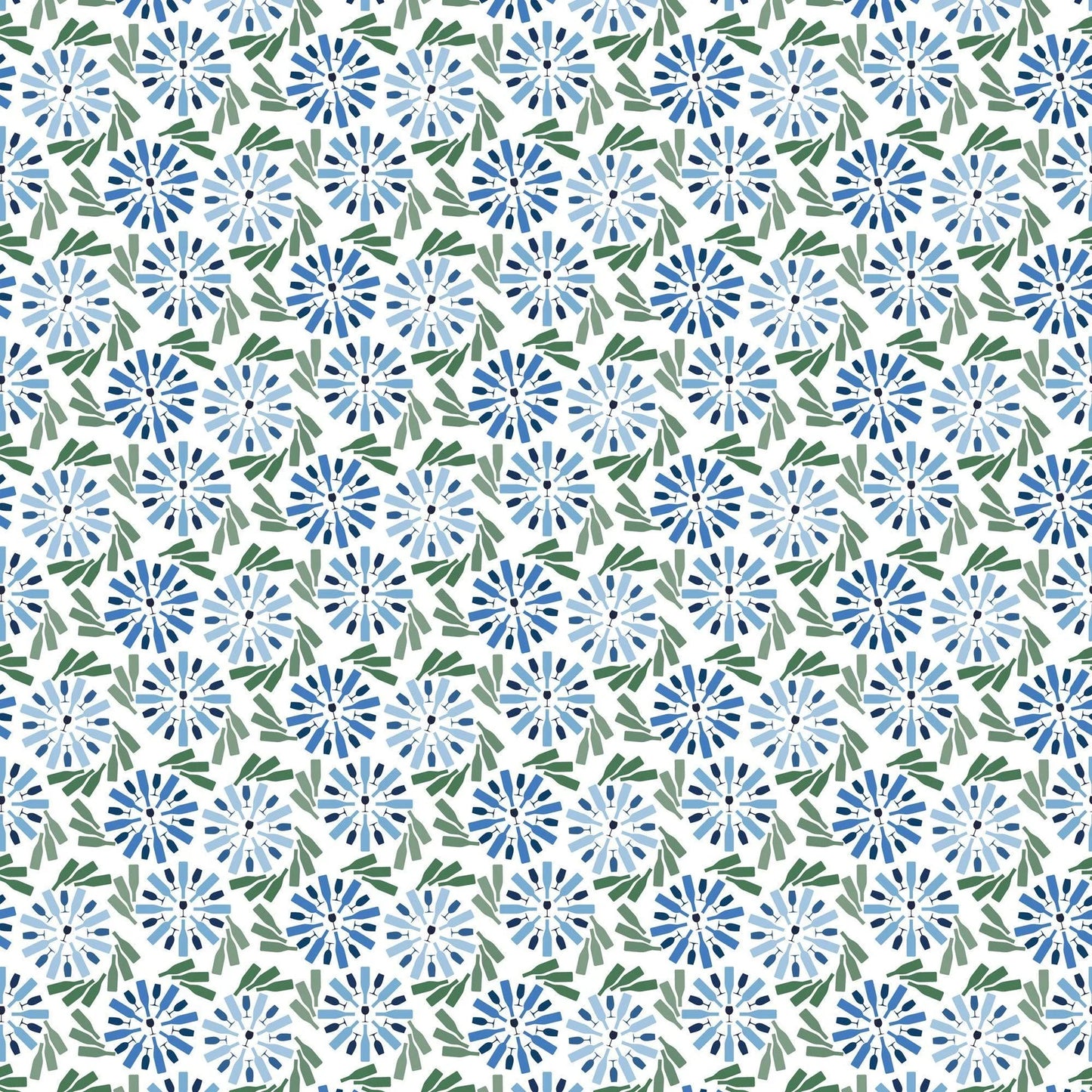 Mitchell Black x Honey + Hank Fruit of the Wine Wallpaper in shade Blue at Say Decor