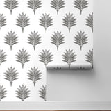 HG10600 palm leaf peel and stick wallpaper roll from Harry & Grace