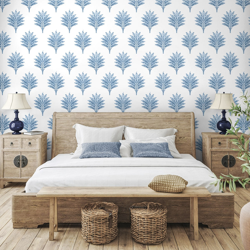 
                  
                    HG10602 palm leaf peel and stick wallpaper bedroom from Harry & Grace
                  
                