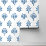 HG10602 palm leaf peel and stick wallpaper roll from Harry & Grace