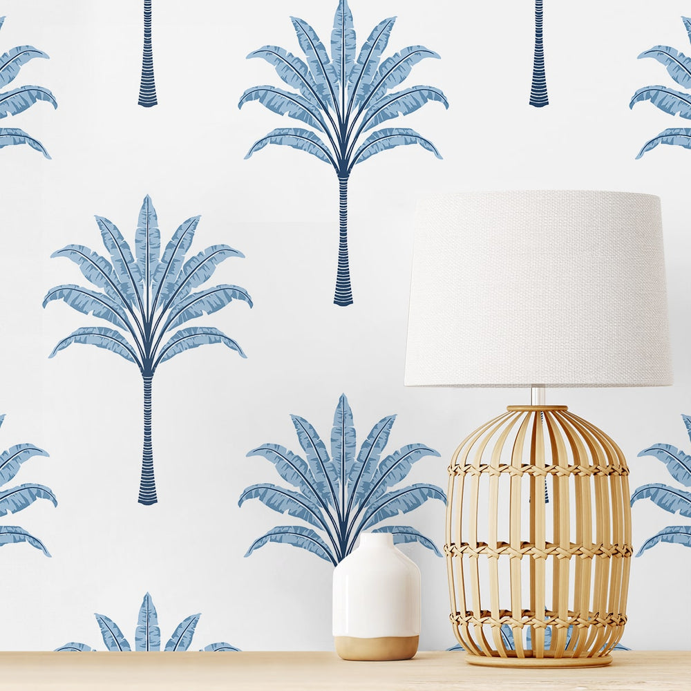 
                  
                    HG10702 palm tree peel and stick wallpaper decor from Harry & Grace
                  
                