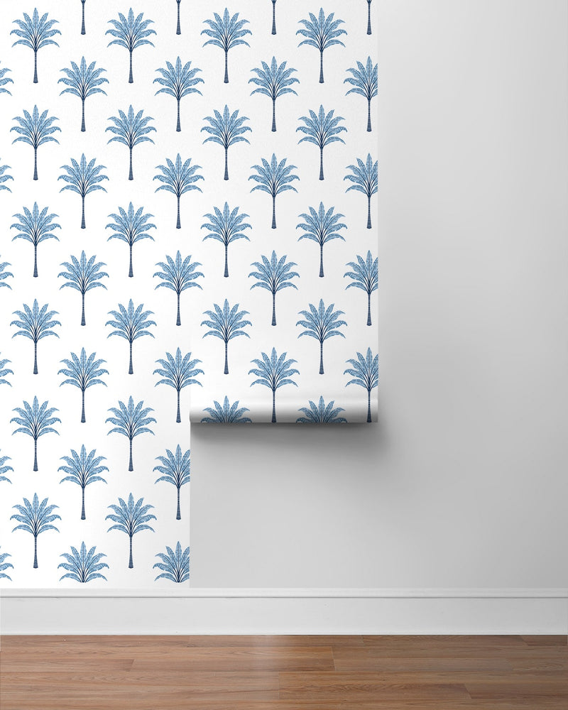HG10702 palm tree peel and stick wallpaper roll from Harry & Grace