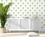 HG10704 palm tree peel and stick wallpaper decor from Harry & Grace