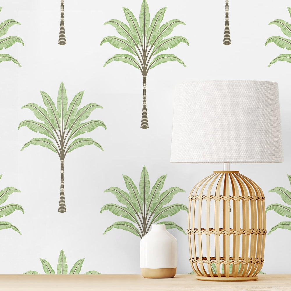
                  
                    HG10704 palm tree peel and stick wallpaper lamp from Harry & Grace
                  
                