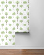 HG10704 palm tree peel and stick wallpaper roll from Harry & Grace