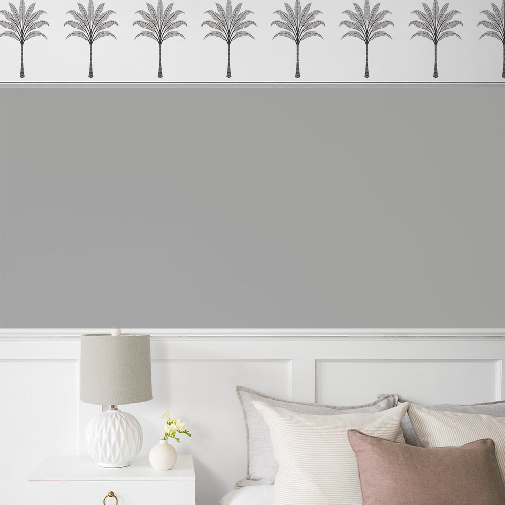 
                  
                    HG10808B palm leaf peel and stick wallpaper border bedroom from Harry & Grace
                  
                