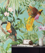 HG10902 tropical peel and stick wallpaper decor from Harry and Grace
