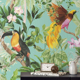 HG10902 tropical peel and stick wallpaper decor from Harry and Grace