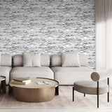 HG11200 cloud peel and stick wallpaper living room from Harry & Grace