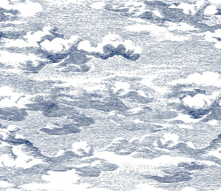 HG11202 cloud peel and stick wallpaper from Harry & Grace