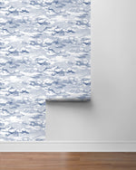 HG11202 cloud peel and stick wallpaper roll from Harry & Grace