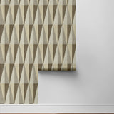 HG11507 geometric peel and stick wallpaper roll from Harry & Grace