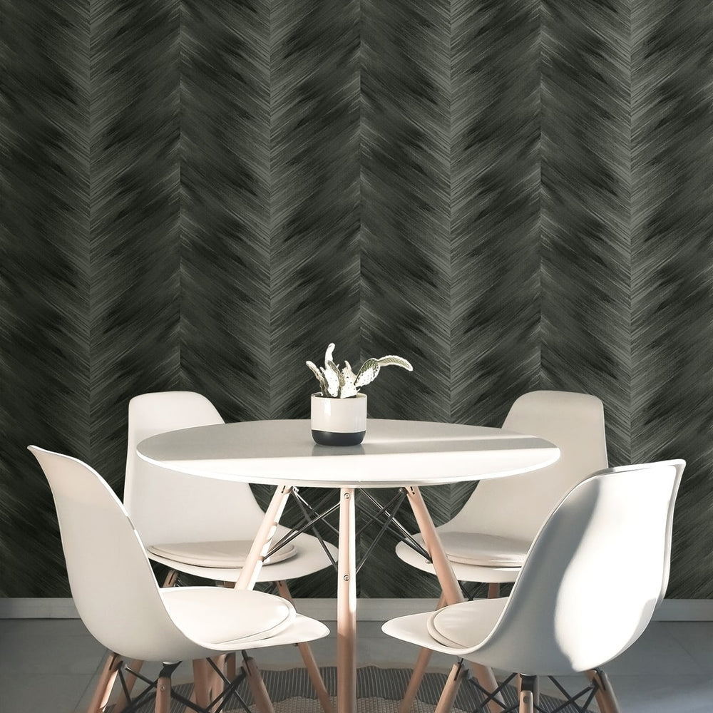 
                  
                    HG11700 chevron peel and stick abstract wallpaper dining room from Harry & Grace
                  
                