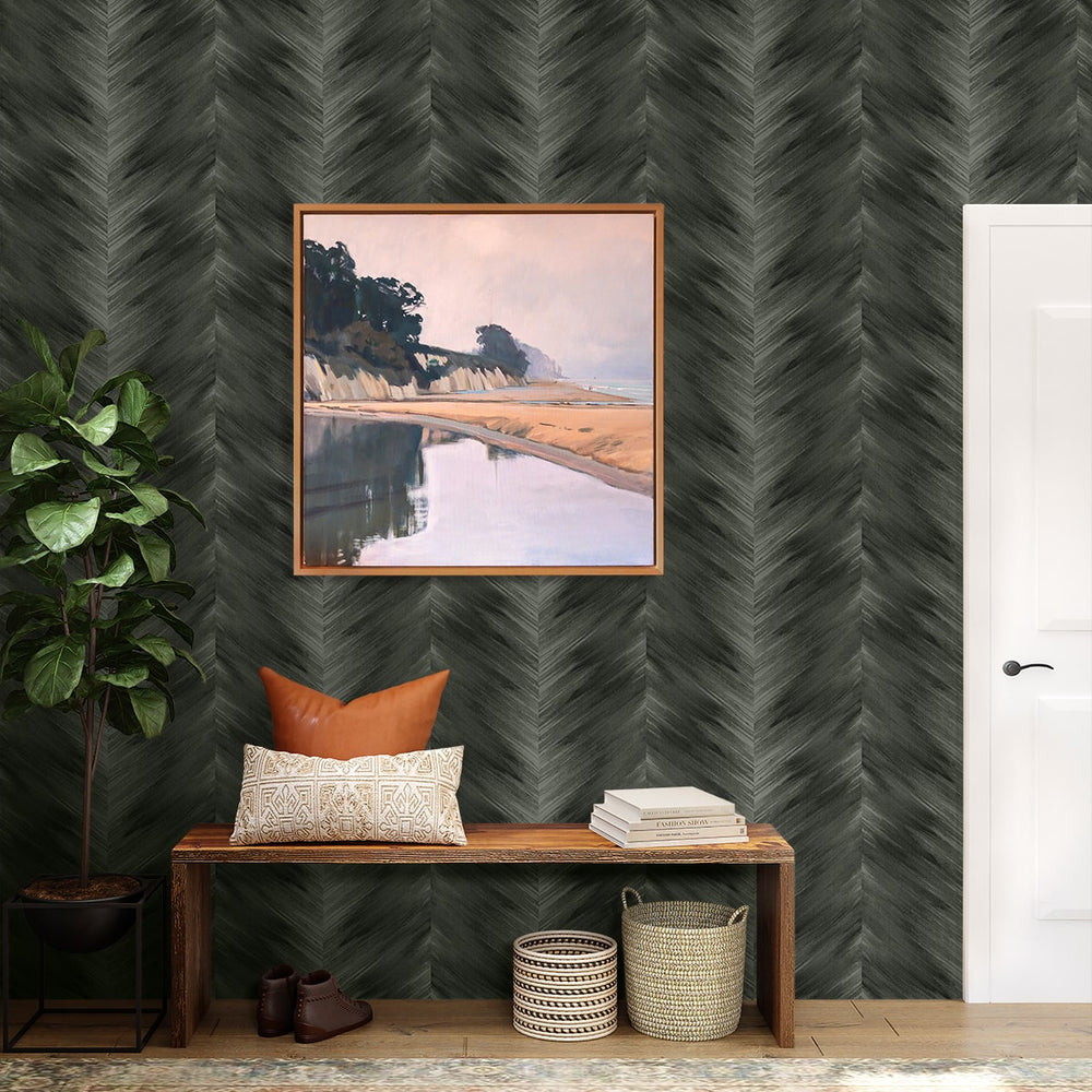 
                  
                    HG11700 chevron peel and stick abstract wallpaper entryway from Harry & Grace
                  
                
