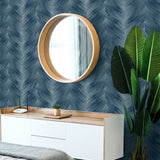 HG11702 chevron peel and stick abstract wallpaper bedroom from Harry & Grace