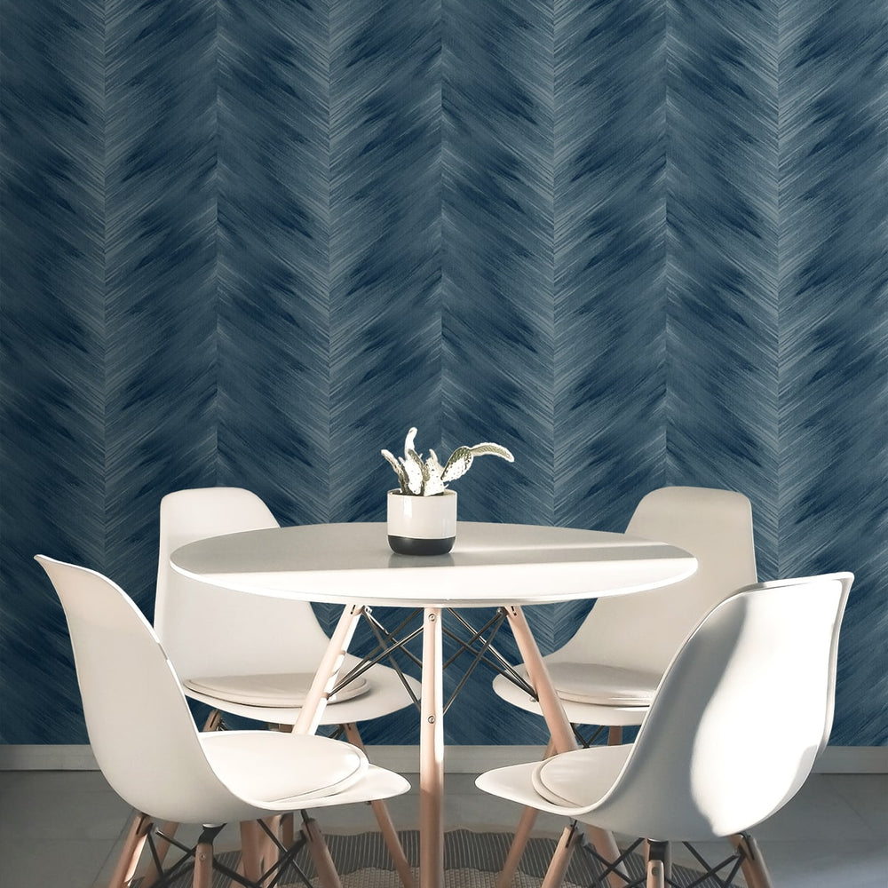 
                  
                    HG11702 chevron peel and stick abstract wallpaper dining room from Harry & Grace
                  
                