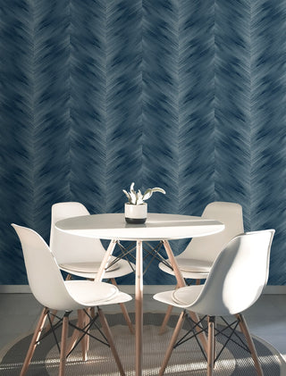 HG11702 chevron peel and stick abstract wallpaper dining room from Harry & Grace