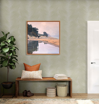 HG11705 chevron peel and stick abstract wallpaper entryway from Harry & Grace