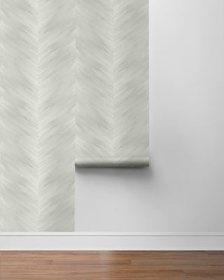 HG11708 chevron peel and stick wallpaper roll from Harry & Grace