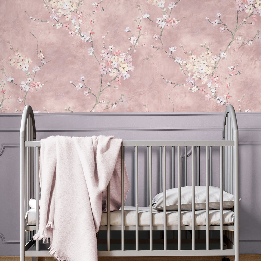 
                  
                    HG11801 floral peel and stick wallpaper nursery from Harry & Grace
                  
                