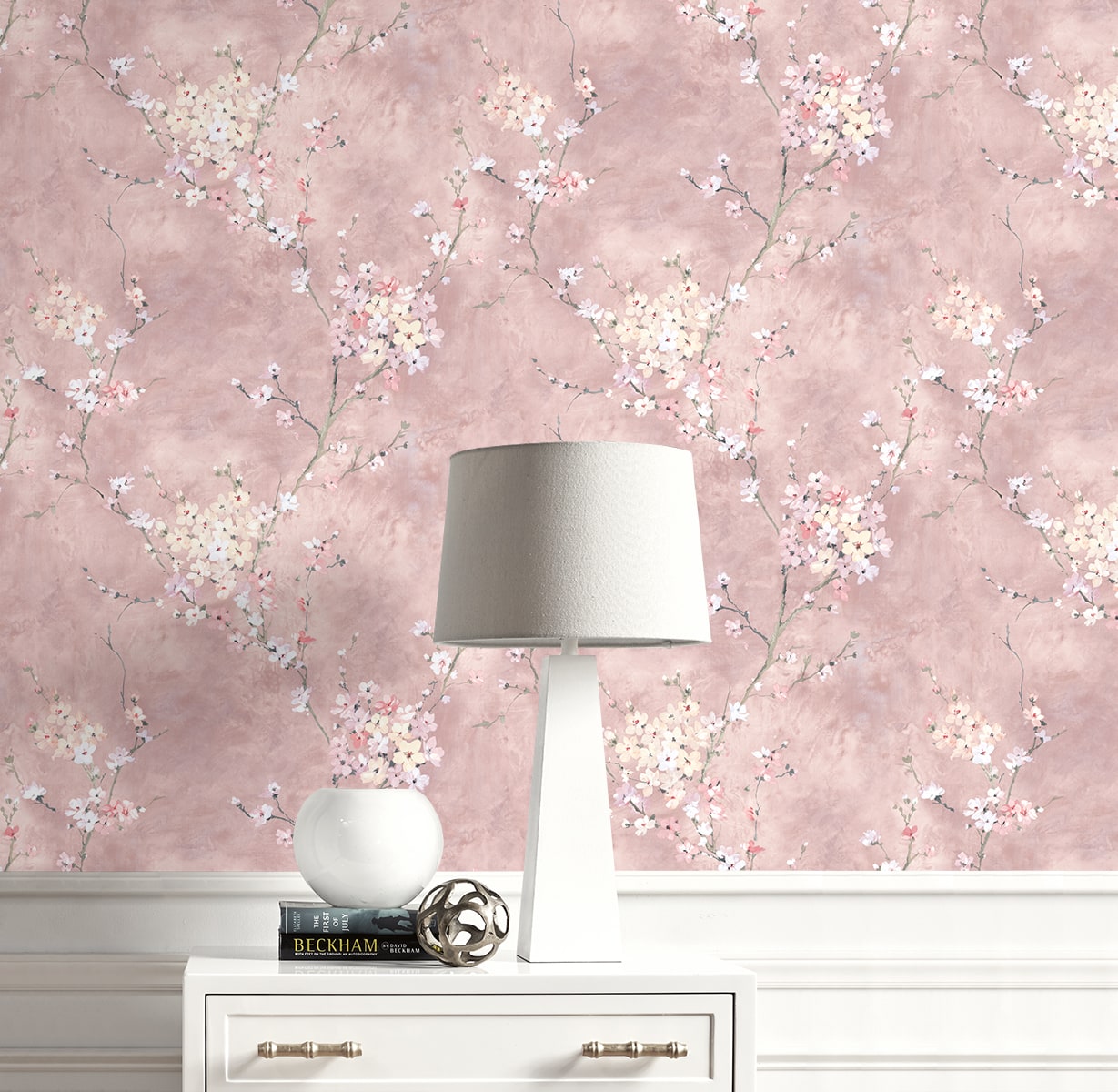 HG11801 floral peel and stick wallpaper decor from Harry & Grace