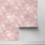 HG11801 floral peel and stick wallpaper roll from Harry & Grace