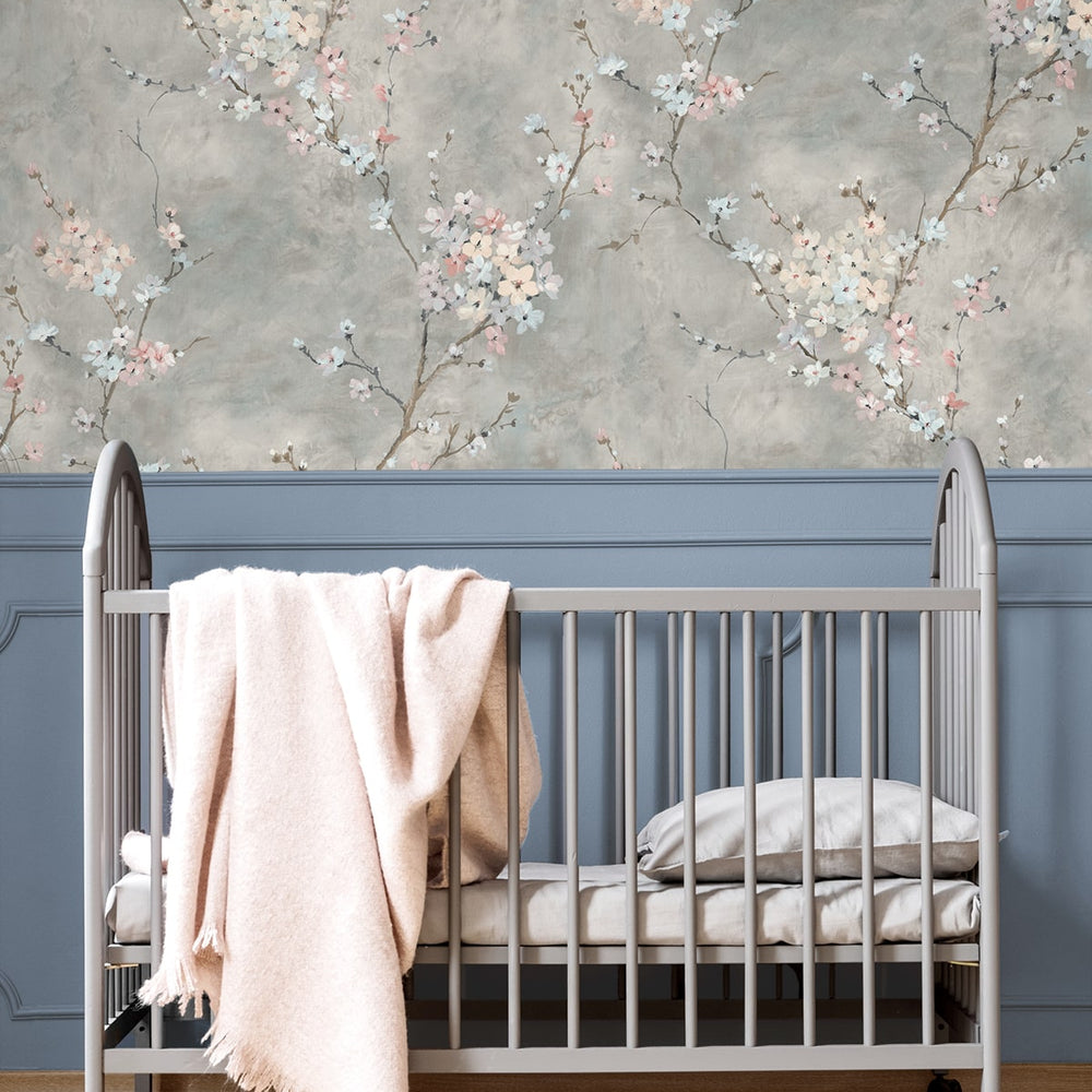
                  
                    HG11808 floral peel and stick wallpaper nursery from Harry & Grace
                  
                