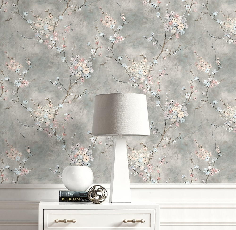 HG11808 floral peel and stick wallpaper decor from Harry & Grace
