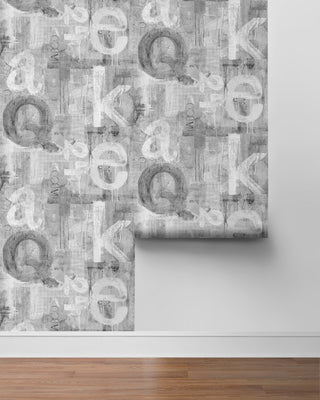 HG12008 graffiti peel and stick wallpaper roll from Harry & Grace