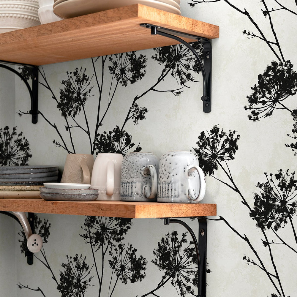 
                  
                    HG12100 floral peel and stick wallpaper accent from Harry & Grace
                  
                