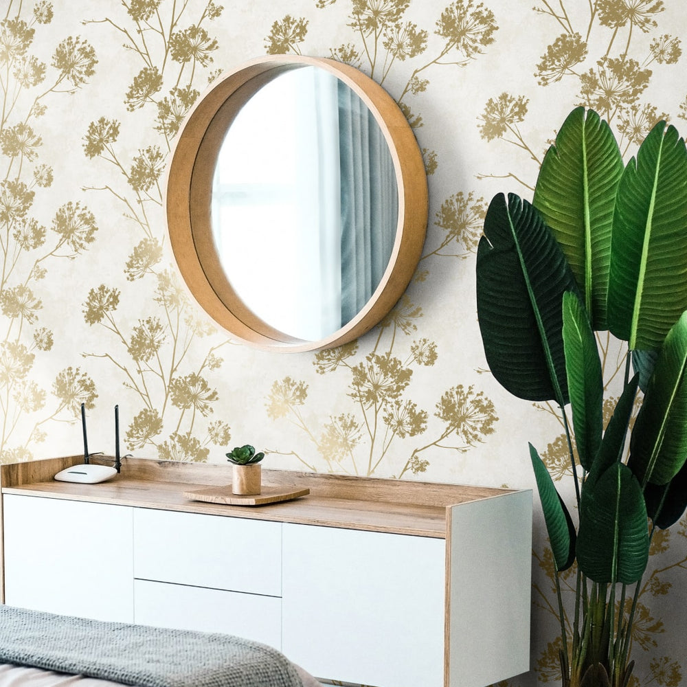 
                  
                    HG12105 floral peel and stick wallpaper bedroom from Harry & Grace
                  
                
