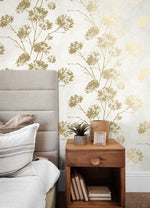 HG12105 floral peel and stick wallpaper decor from Harry & Grace