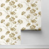 HG12105 floral peel and stick wallpaper roll from Harry & Grace