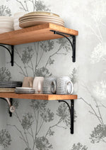 HG12108 floral peel and stick wallpaper accent from Harry & Grace