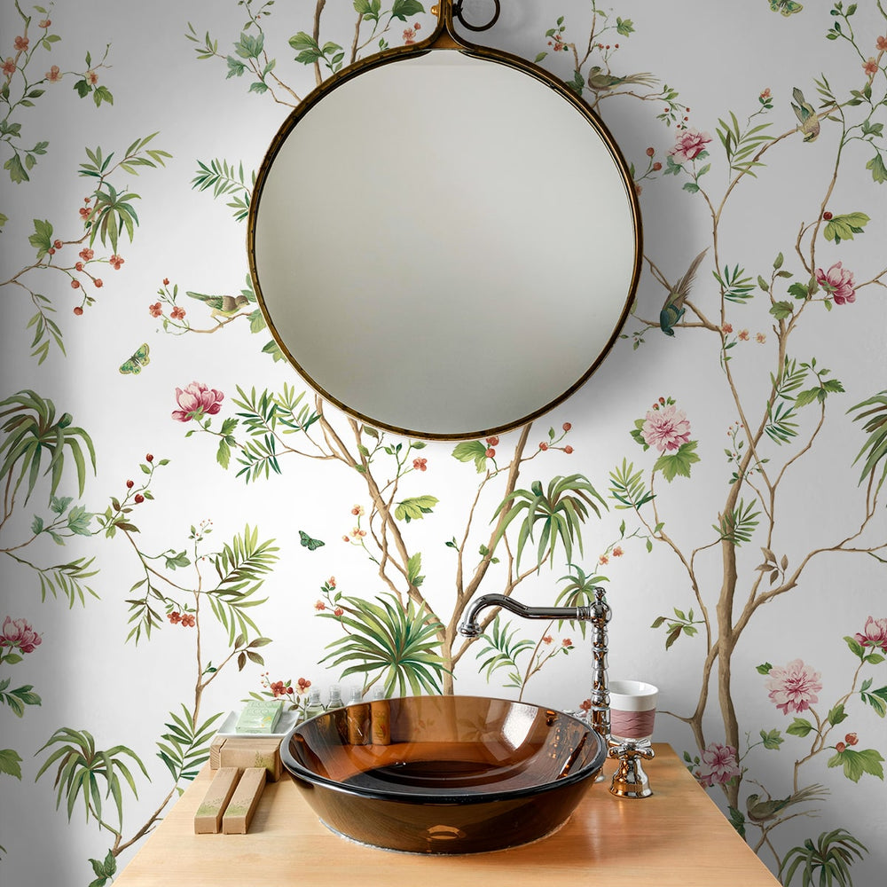 
                  
                    HG12404M chinoiserie peel and stick wall mural decor from Harry & Grace
                  
                