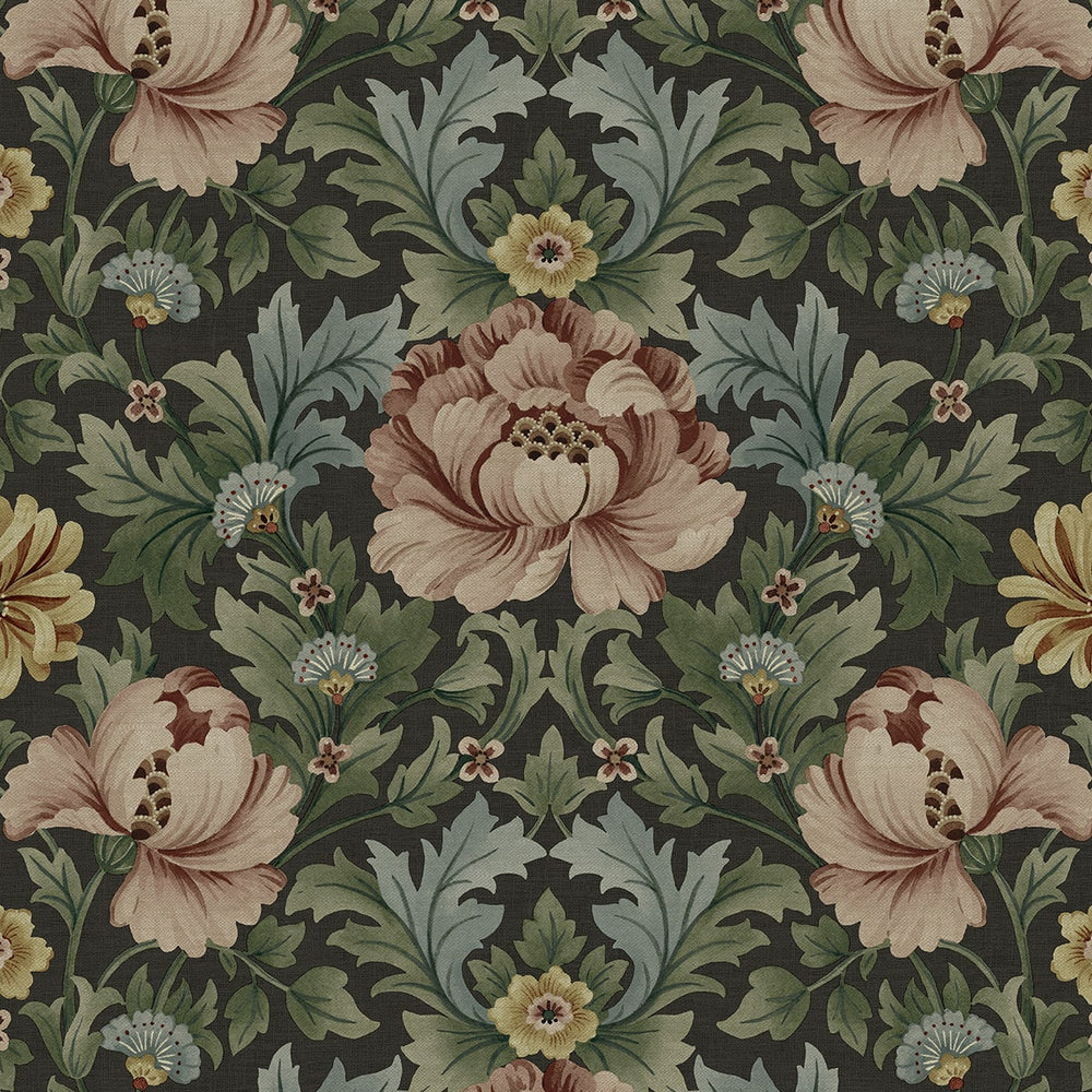 
                  
                    HG12606 vintage floral peel and stick wallpaper from Harry & Grace
                  
                