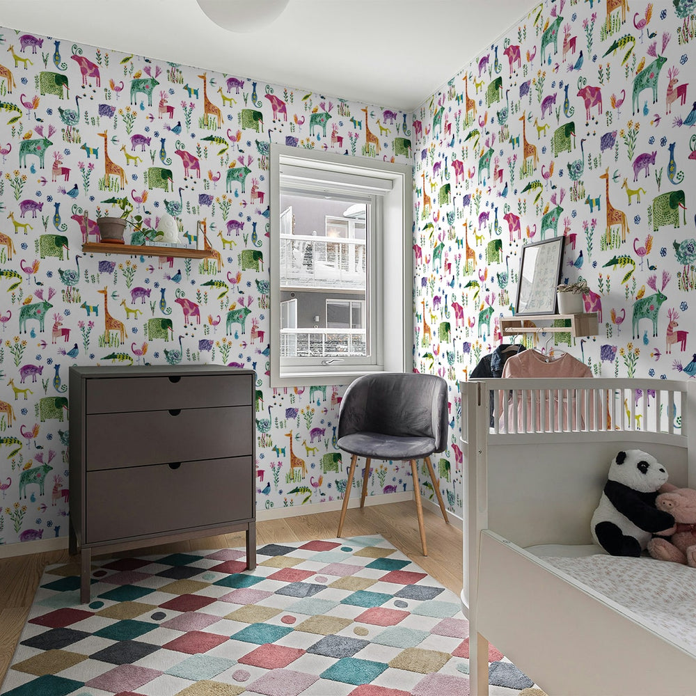 
                  
                    HG12800 animal peel and stick wallpaper bedroom from Harry & Grace
                  
                