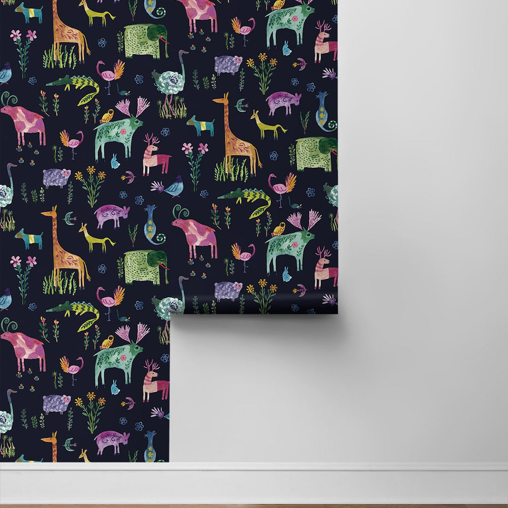 
                  
                    HG12802 animal peel and stick wallpaper roll from Harry & Grace
                  
                