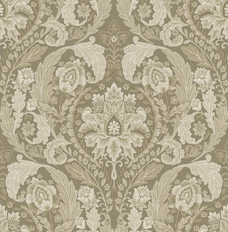 HG12905 vintage damask peel and stick wallpaper from Harry & Grace