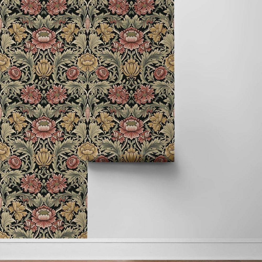 
                  
                    HG14000 acanthus floral vintage peel and stick wallpaper roll from Harry & Grace
                  
                