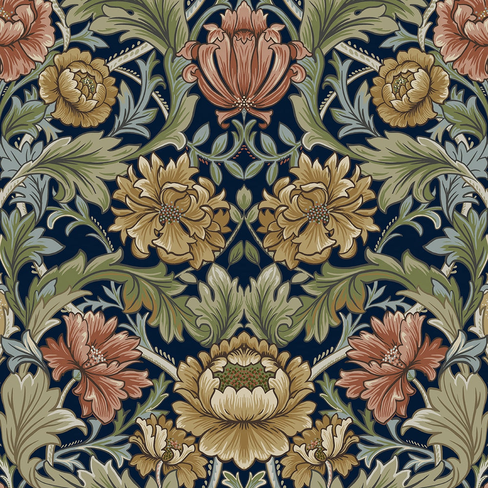 
                  
                    HG14002 acanthus floral vintage peel and stick wallpaper from Harry & Grace
                  
                