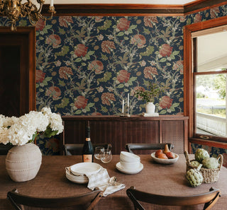 Jacobean Trail Vintage Premium Matte Non-Woven Peel and Stick Wallpaper