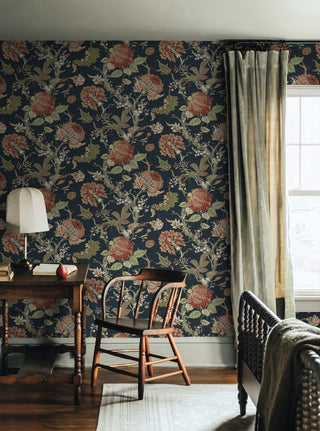 Jacobean Trail Vintage Premium Matte Non-Woven Peel and Stick Wallpaper